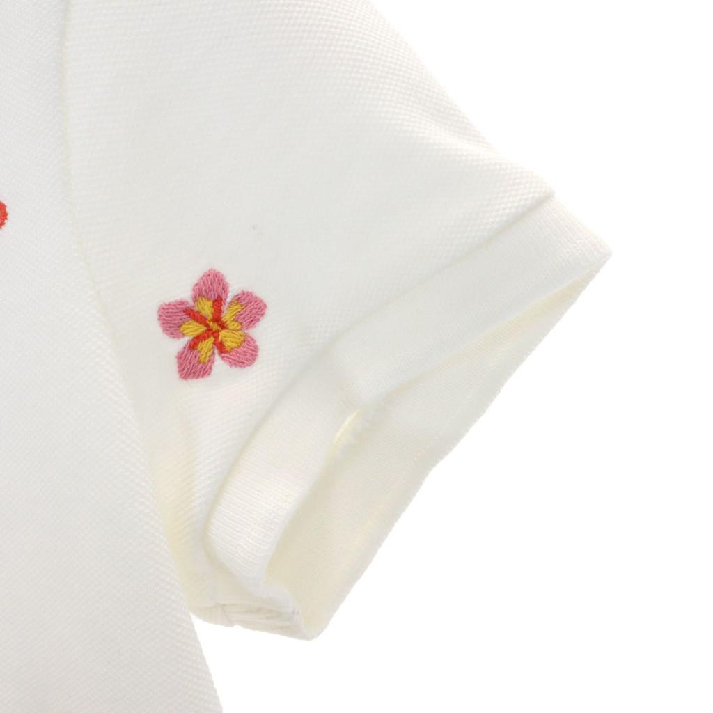 Polo Ralph Lauren Embroidery Short Sleeve Polo Shirt S7 White System Kid's Used