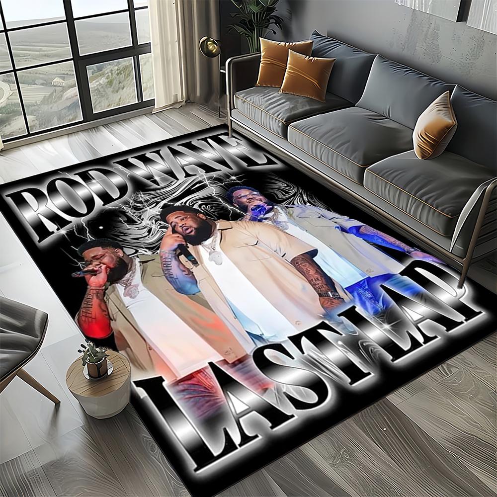 27 Style Rod Wave Rapper Star Area Rug,Carpet Rug for Home Living Room Bedroom Sofa Doormat Decor,kids Play Non slip Floor Mat