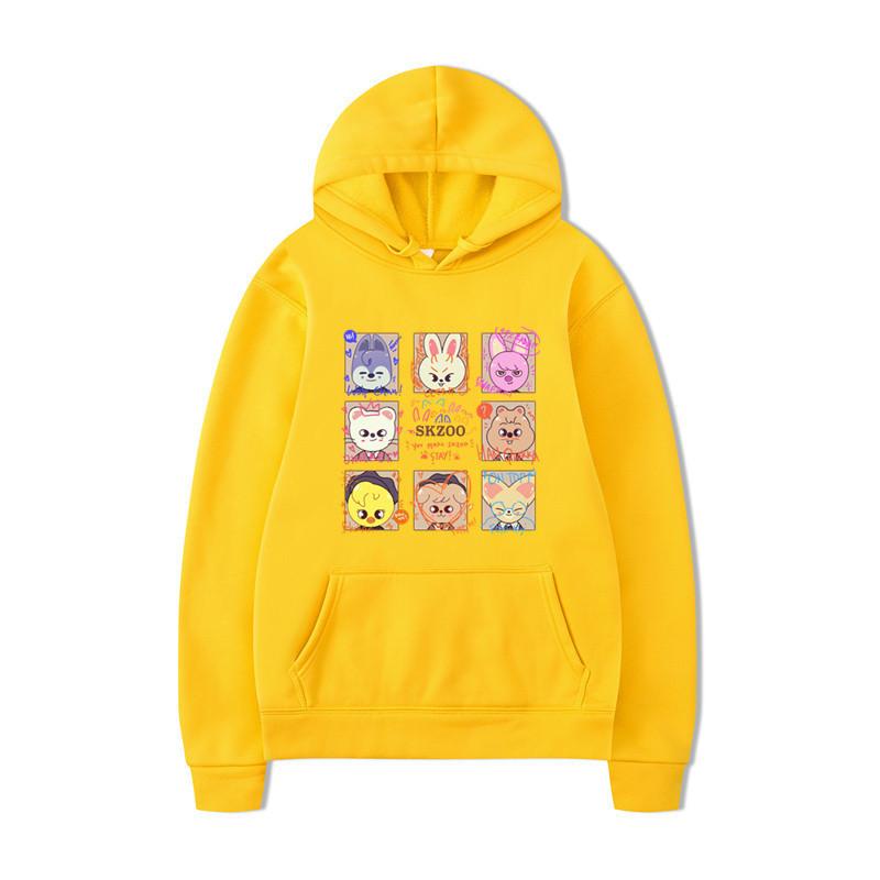 Skids Cartoon Cat Sweater Men'S And Women'S Autumn And Winter Couple'S Top Pullover Fleece Sweater