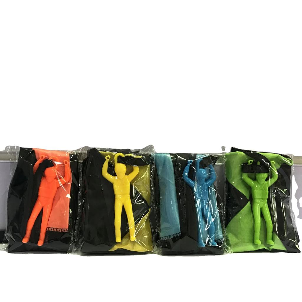 Hand Throwing Parachute Toy Kids Outdoor Funny Toys Game Play Toys for Children Fly Parachute Sport with Mini Soldier Toys