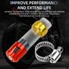 2PCS Motorcycle Air Filter Drain Tube Head From CNC Alloy For PCX150 PCX160 ADV150 ADV160 Aerox 155 Nmax V1 V2 Click 125i 150i
