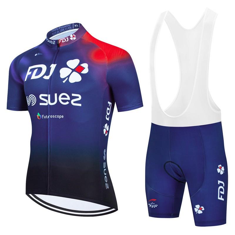 Unisex Cycling Jersey Shorts Set Quick-Dry Mountain Road Bike Apparel Breathable Performance Wear