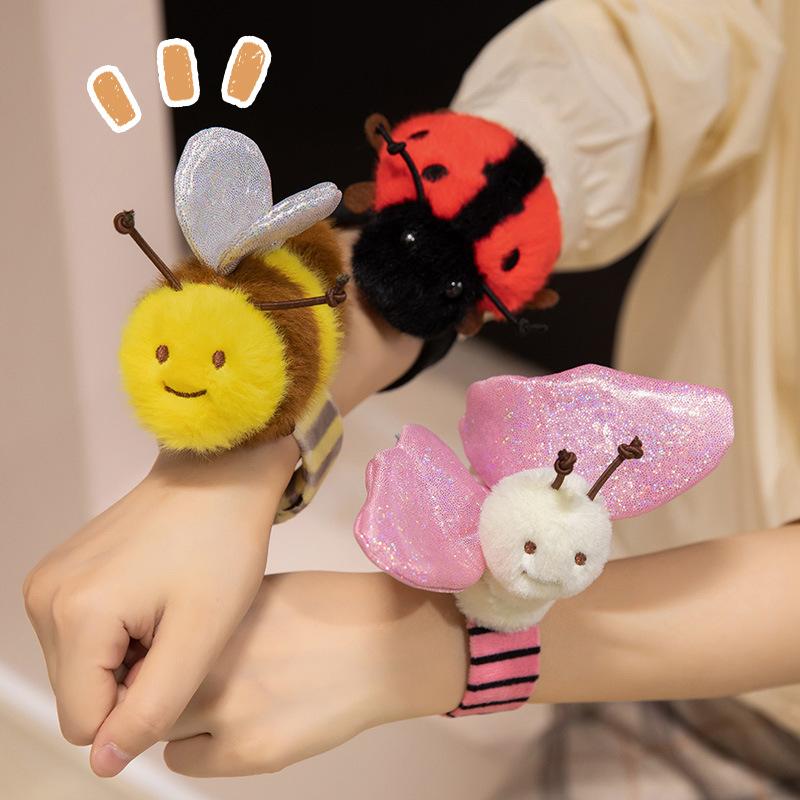 Insect Series Bee Station Shoulder Doll Butterfly Pants Circle Ladybug Hairband Botanical Garden Gift