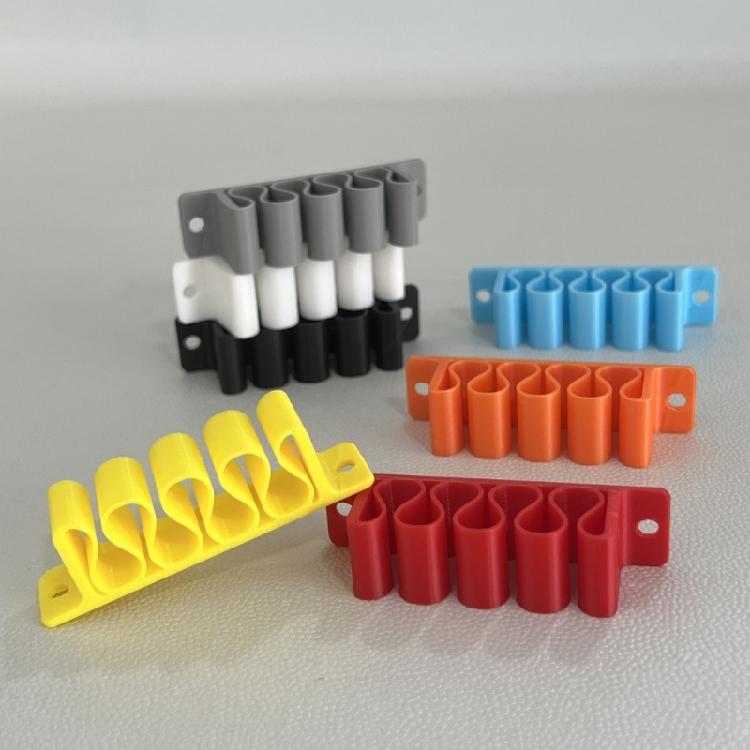 ABS Cable Management Tray Cord Holder Clip for Computer Desk Phone Chargers Cord Storage Home Office Essential