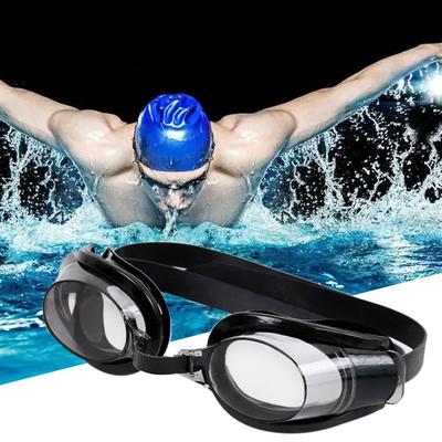 Adult Sports Supplies Waterproof Anti-fog Swim Eyewear Swimming Goggles Adjustable Eyeglasses