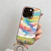 colorful Phone Case For iPhone 17,16,15,14,13,12,11 Plus,Pro Max,XS,Colorful Silver Black Cover