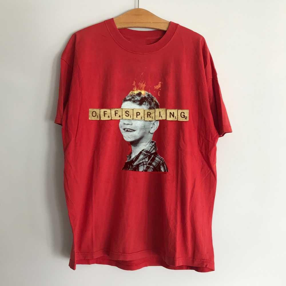 90s The Offspring Punk Rock Band Gift For Fan Red Size S-5Xl T-shirt Unisex T-Shirt XXXXL