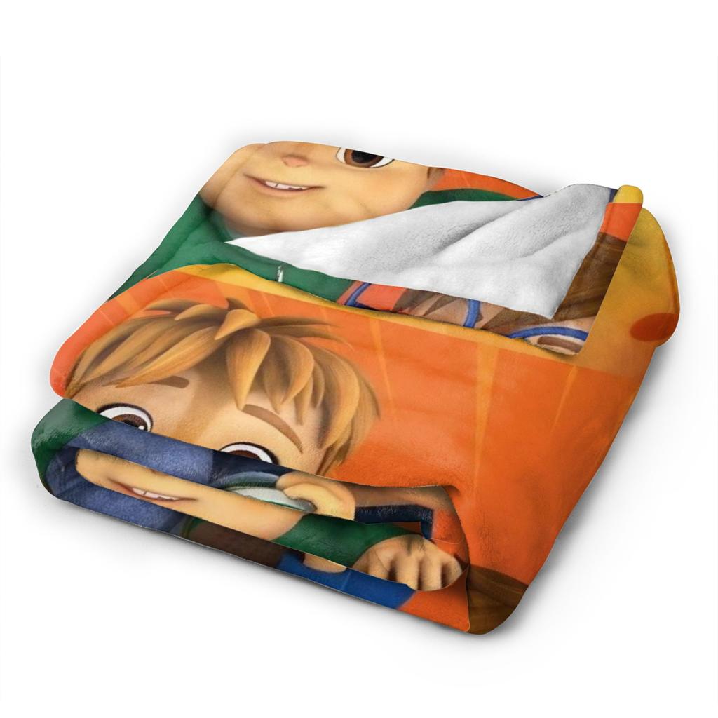 Alvin and the Chipmunks Accessories Blanket Lightweight Thin Flannel Throw Blanket Cozy Quilt