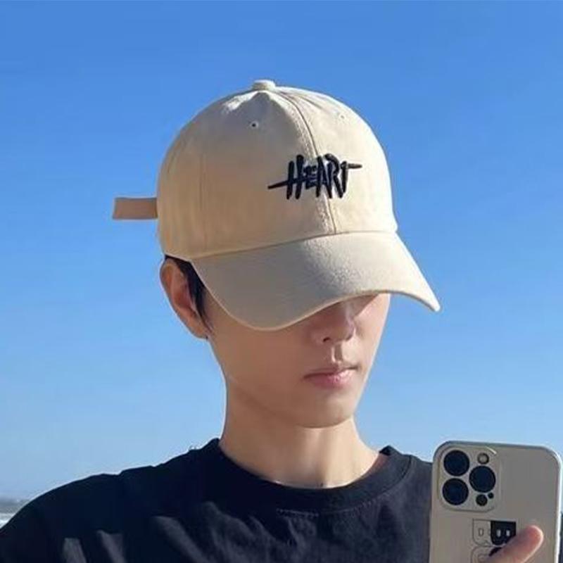 

Unisex Embroidery Letters Baseball Hat Casual Outdoor Sports Sunshade Peaked Hats Men Women Snapback Hip Hop Dad Caps one size бежевый