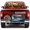 Rustic Deer Truck Rear Window Graphic Decals, Sunset Forest Nature Animal Pickup Car Window Stickers Truck Back Window Film Decal for Trucks SUV 66 x