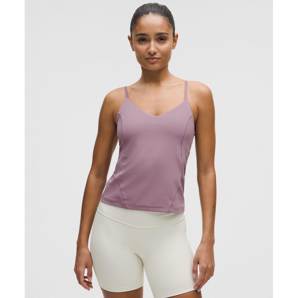 

Lululemon Align Waist Length Cami Tank Light Support C D Cup lavenDer Lux 8