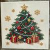 DIY Weihnachts-Perlen-Diamantmalerei Kunst-Set 3D Weihnachten Perlen-Bilder Bastel-Set für Anfänger Heimdeko Wandkunst Partygeschenk
