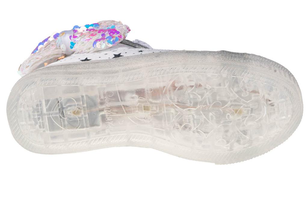 Skechers Shuffle Brights 2.0, for Girl white Plimsolls