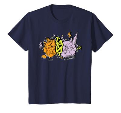 Kinder Teenage Mutant Ninja Turtles Bebop & Rocksteady Skizze Kinder T-Shirt