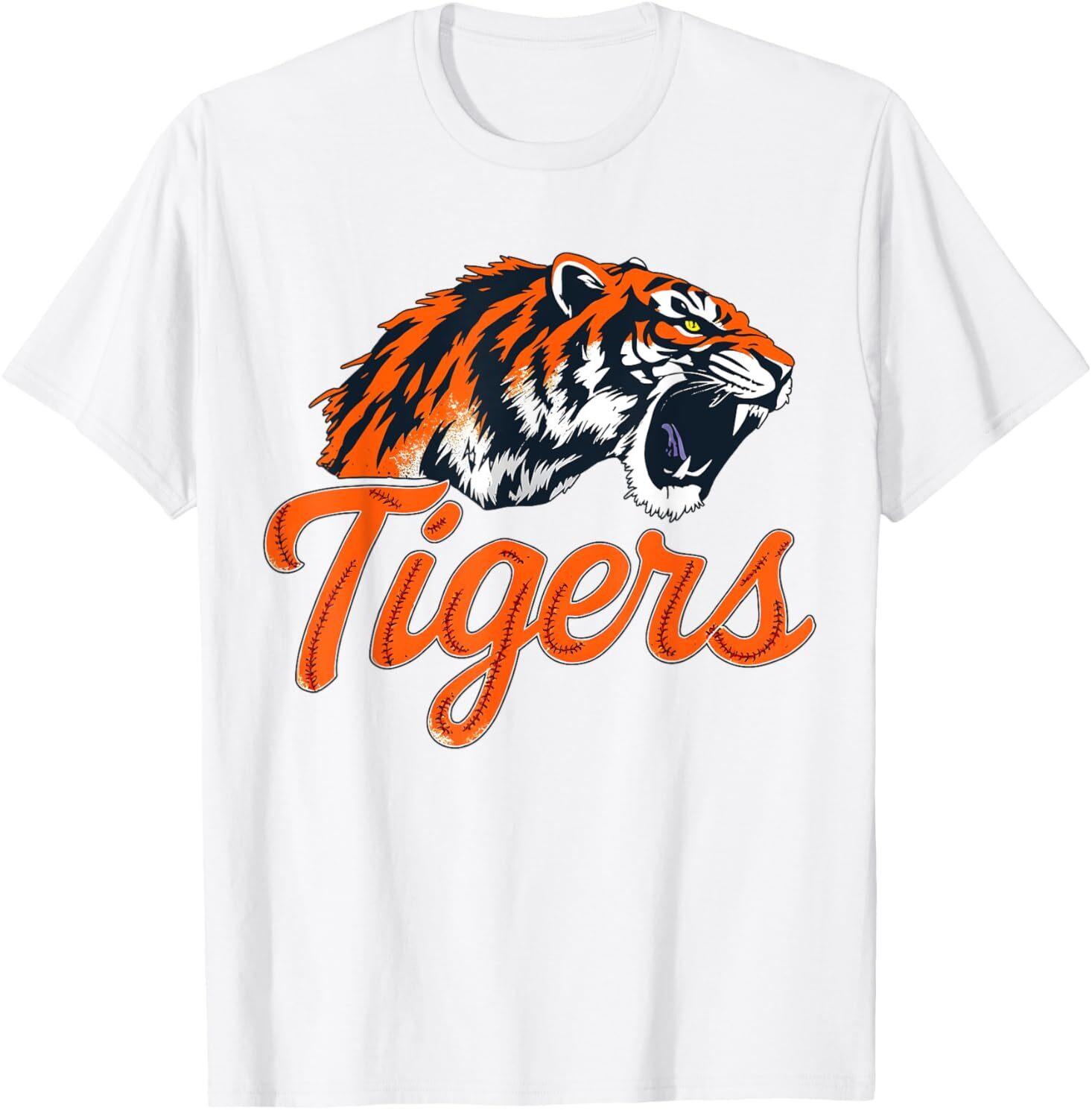 Retro Tigers Last Name Throwback Gifts T-Shirt Unisex T-Shirt XXXXL