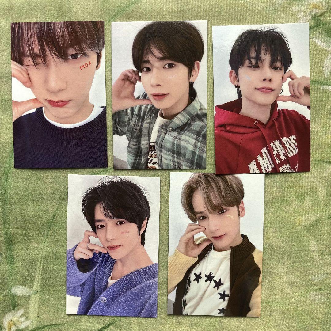 

[USED] Korea TXT MOAZONE FANLIVE Fan Meeting Trading Cards (5 Cards)