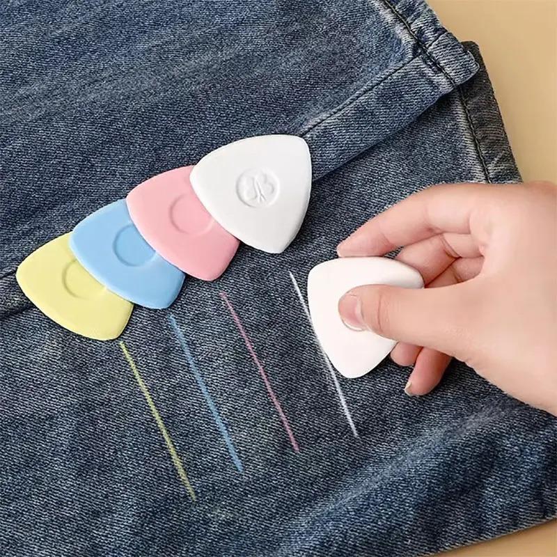 Erasable Fabric Tailor Chalk Set | Multicolor Sewing Pattern Marking Tool, Clothing Patchwork DIY Needlework Accessories In Box
