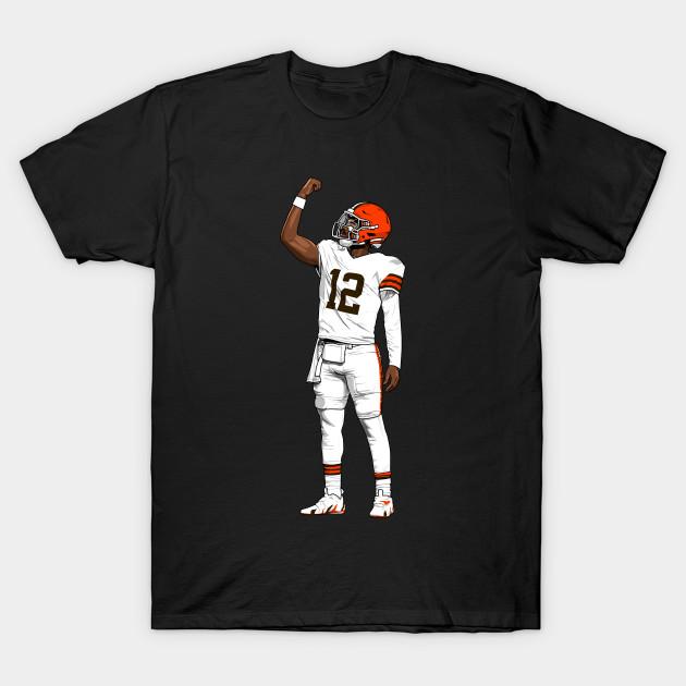 

Men Black Print T-shirt Shedeur Wrist Celly No-Cut Transfer Paper Print Cotton Tshirt XL чорний