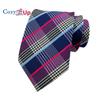 3.15" Fashion Striped PaisleyTies Mens Plaid Flower Necktie for Wedding