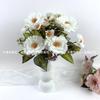 Simulation Of 5-Pronged Sunflower Bundle, Simulation Of Green Plants, Sunflowers, Fake Flowers, Silk Flowers, Home Decoration Shooting Props