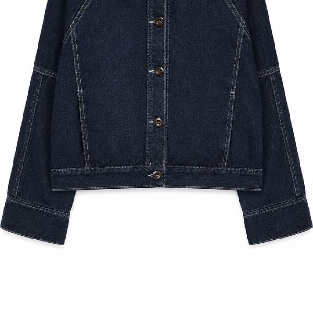 GGPX New York Single Collar Button Stitch Denim Jacket Gq8jk021f