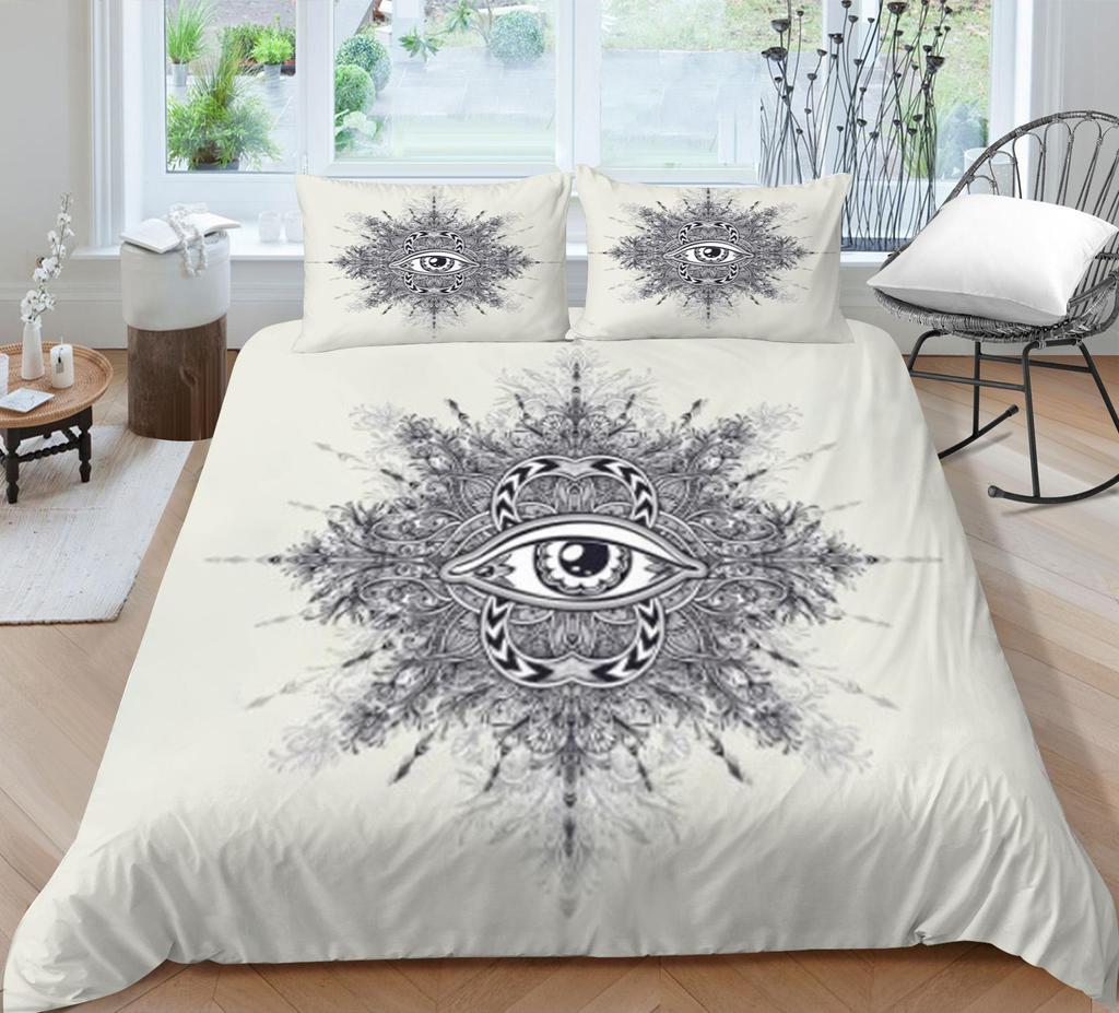 Boho Duvet Cover Set Bedding Set Cover Boho Style Boho Home Bedding Set Man Woman Single Double Size Bed Clothes