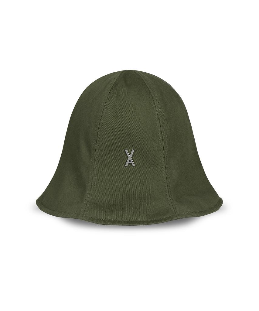 Bajal Va Studded Basic Tulip Hat Khaki