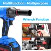 25000mah 530Nm 1/2'' Cordless Impact Wrench Power Driver Electric Wrench Socket Hand Drill Installation Power Tools New