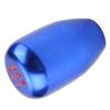 Pomello Leva Cambio Manuale a 5 Marce per Auto Leva Cambio Bastone con 3 Adattatori 8/10/12mm (blu)