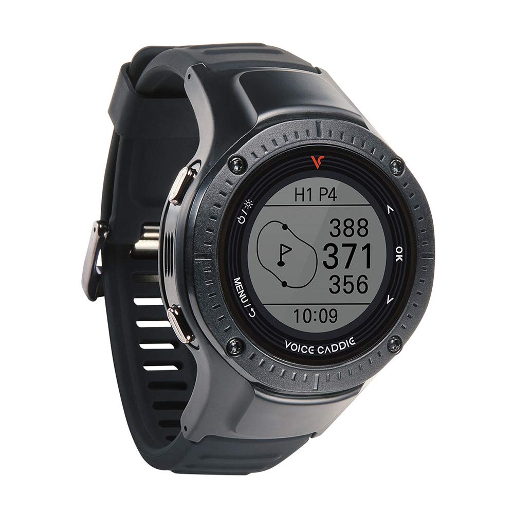 Voice Caddie G3 Golf GPS Distance Measuring Device Watch-Type (Black)