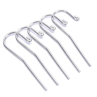 5Pcs Of Dental Stainless Steel Lip Hook Apex Locator Canal Finder Dental Tool