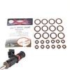 24PCS FKM Viton OR.01.50010 Fuel Injection Valve O-Ring Gasket 13621743299 11617502761 11611735479 11611726323 for BMW M52 M50