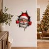 Christmas Wall Sticker Decorative Holiday Self-Adhesive Decal for Home Party