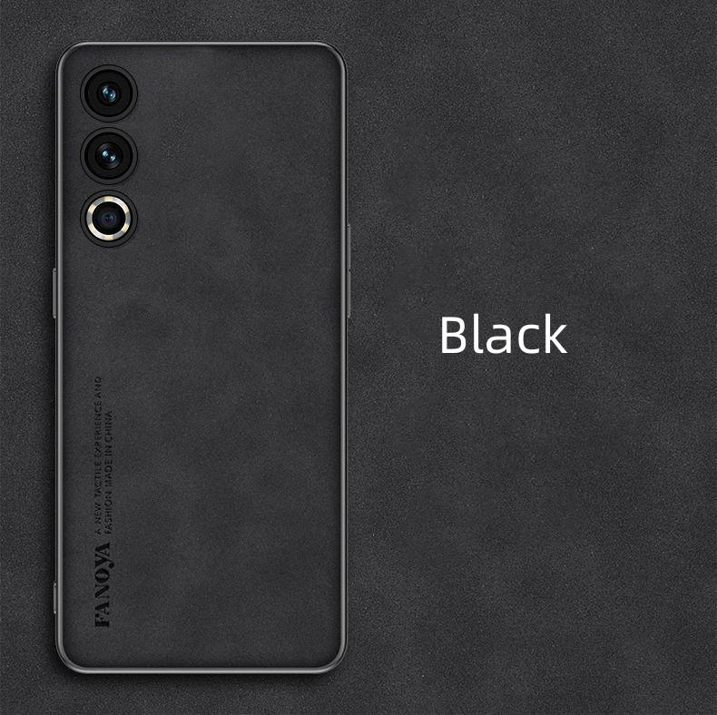 For Meizu 21 Skinsheep Leather Case Cover For Meizu 21 Pro 21pro Matte Silicone Full Protection Shockproof Soft Bumper