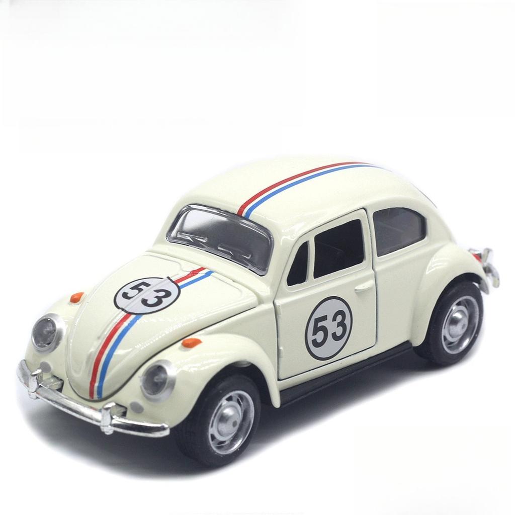 1:32 Beetle Alloy Car Diecasts Metal Classic Toy Model with Pull Back Function Vehicles for Child Gifts