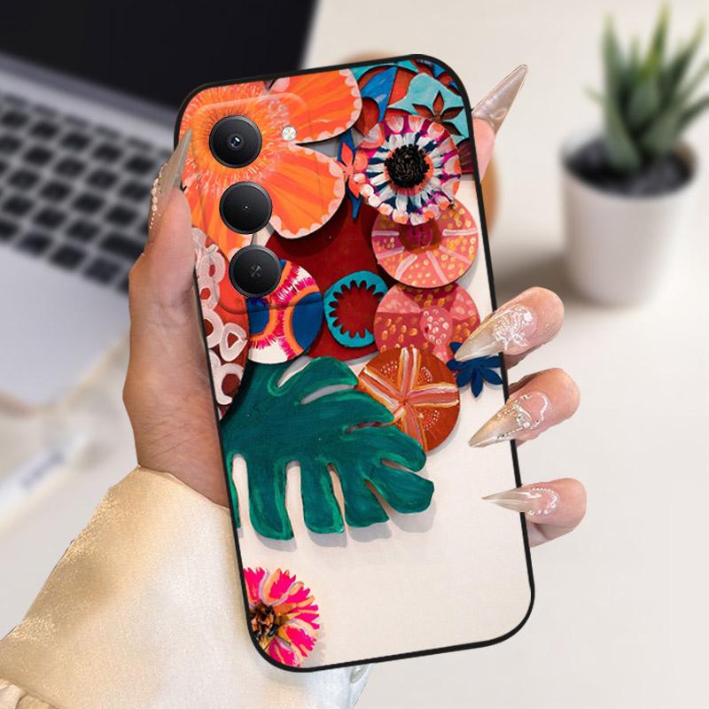 For Redmi 15 4G 5G Phone Case Fashion Silicone Soft TPU Back Cover For Xiaomi Redmi15 Phone Case Shockproof Bumper Fundas Coque