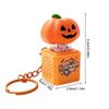 Halloween Pumpkin Ghost Sound Fidget Keychain Decompression Funny Charm Portable Stress Reliever for Backpack Decoration