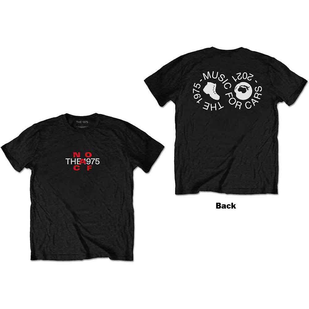 The 1975 Music For Cars T-Shirt Black New Unisex T-Shirt XXXL