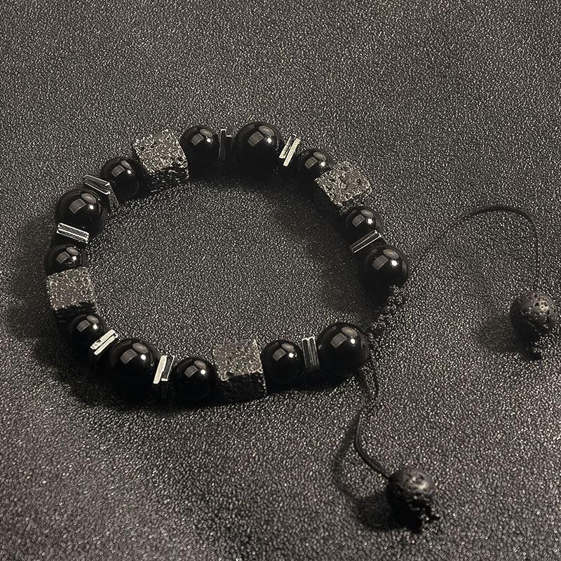 Agate Irregular Stone Bracelet