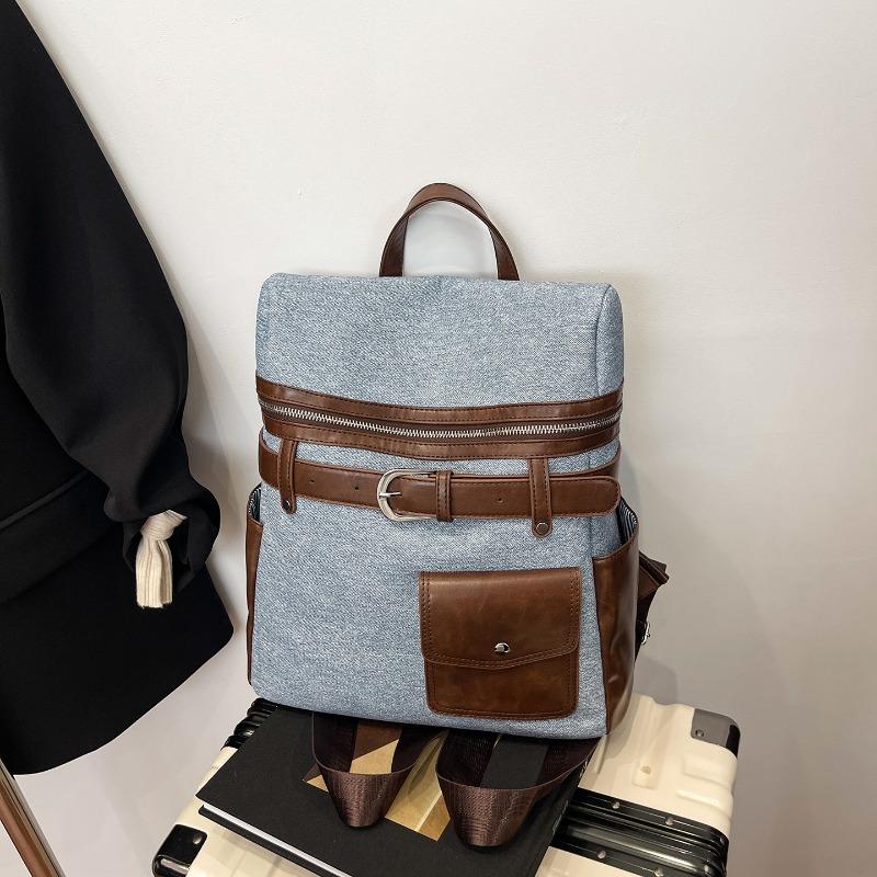 Summer Fashion Large-capacity Bag Women's New Retro Backpack Versatile Shoulder Backpack