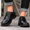 Men's shoes 2025 spring and autumn men's lace-up British style Martin shoes men's casual leather shoes Korean version low-top tooling shoes