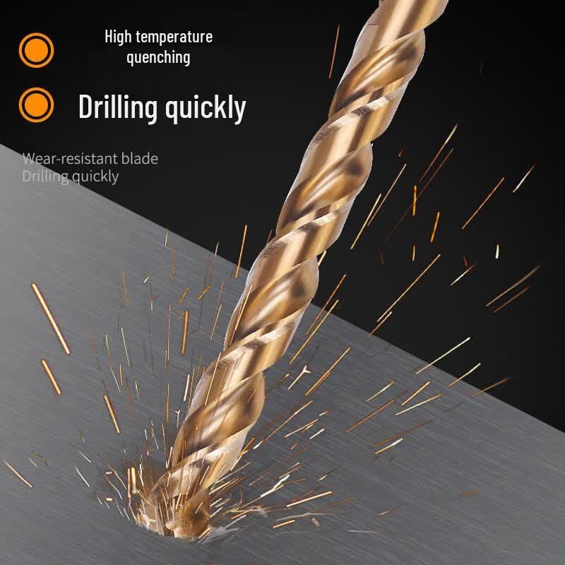 Hangshi Straight Shank Twist Drill Bit Set