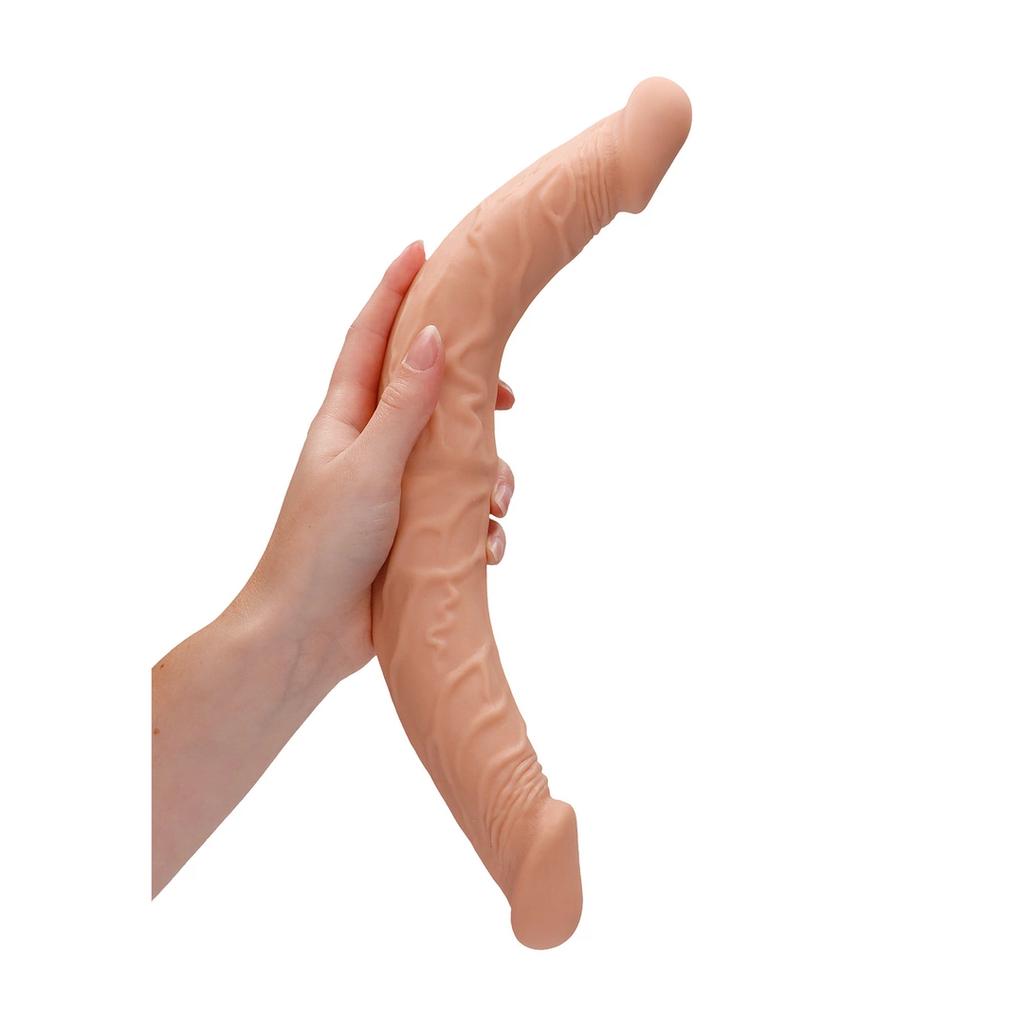 RealRock - Double curved dildo - extra long 36cm