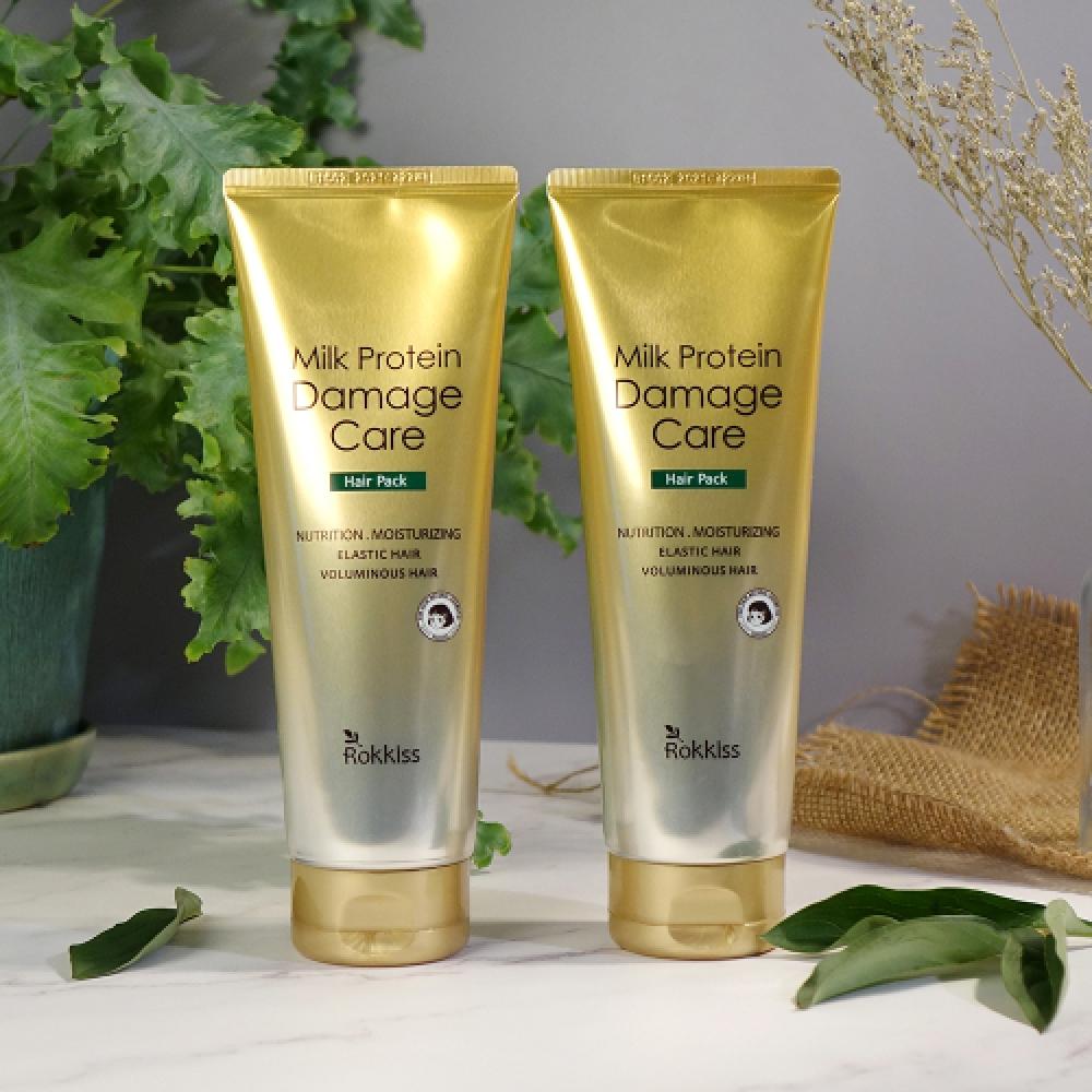Rokkiss Milk Protein Damage Care Hair Pack 250ml 2
