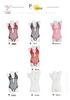 Lace Crotchless Bodysuit - French Flirty See-through Lingerie 