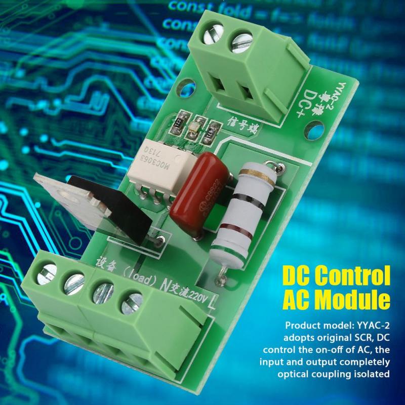 Buy YYAC-2 SCR Module Thyristor Control Board Trigger Switch DC Control ...