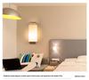 Modern Minimalist LED Wood Wall Lamp for Bedroom, Living Room, Corridor, Staircase, or Balcony