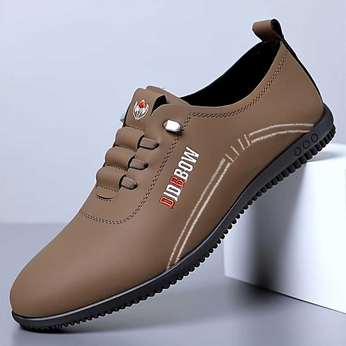 

Мужские туфли с мягкой подошвой, деловые повседневные туфли из мягкой кожи, стремена, легкие туфли, особенно дышащие, подходят для вождения в деловых целях 41 темно-коричневого