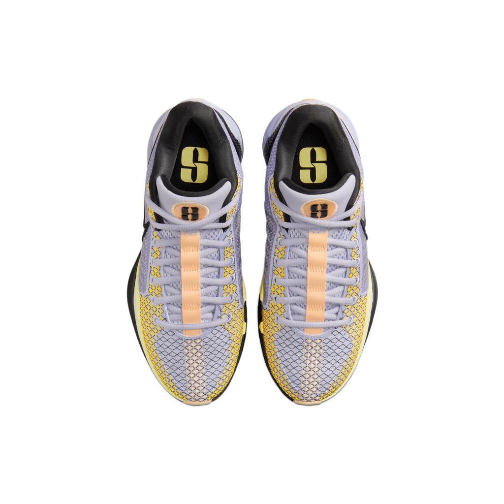 Nike Sabrina 1 Low top Basketball Shoes Women's Purple Yellow Asian Version FQ3389-501