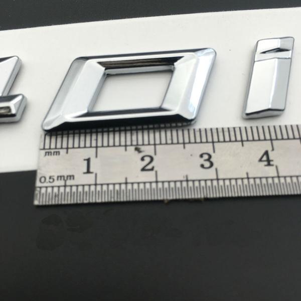 ABS Chrome Car XDrive Emblem Trim Sticker X Drive 20i 25i 28i 30i 35i 40i 48i 50i For X1 X3 X4 X5 X6
